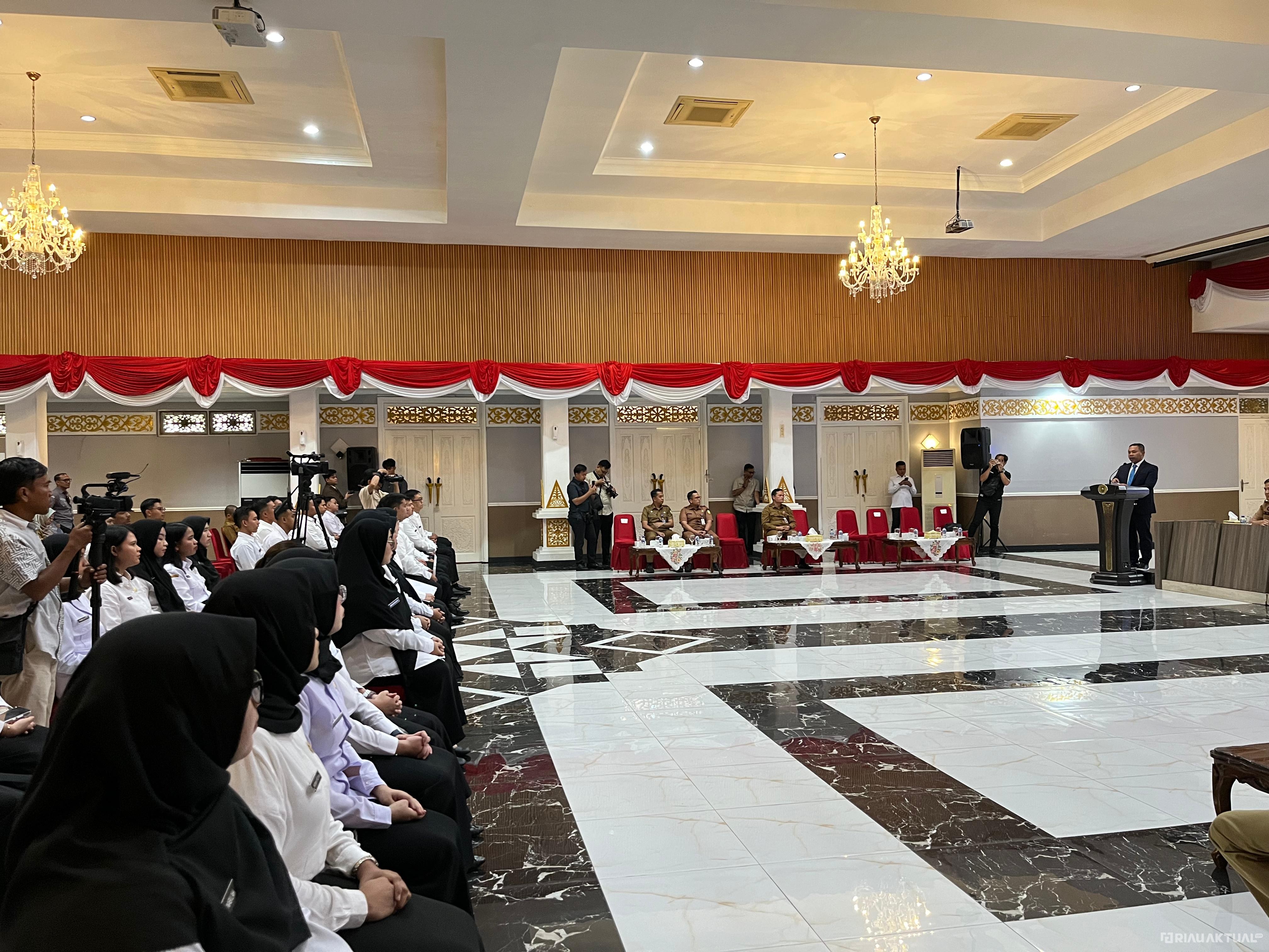 60 SK CPNS 2024 Diserahkan, Tersebar di 17 Unit Kerja di Lingkungan Pemprov Riau