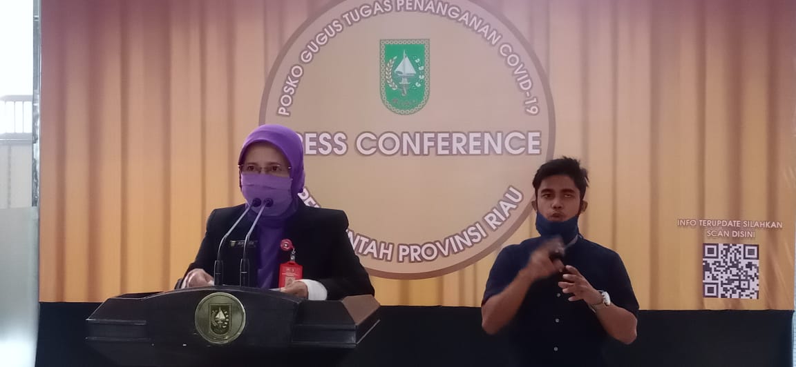 Satu Kasus Positif Covid-19 di Riau Hari ini Warga Pekanbaru