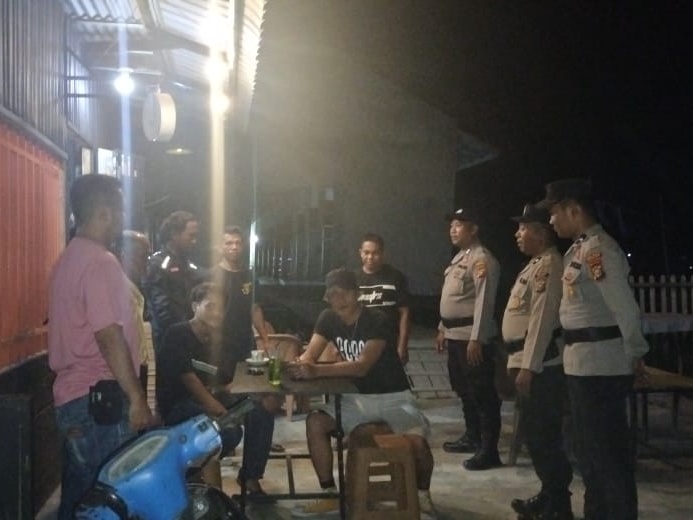 Polsek Gaung Gelar Patroli KRYD untuk Ciptakan Situasi Aman Jelang Pilkada 2024