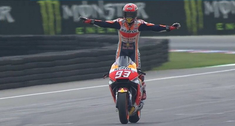 Mendominasi Total Balapan, Marc Marquez Rajai MotoGP Republik Ceko 2017