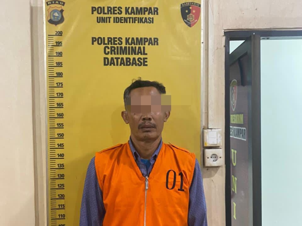 Korupsi Dana Desa, Mantan Kades di Kampar Ditangkap Polisi