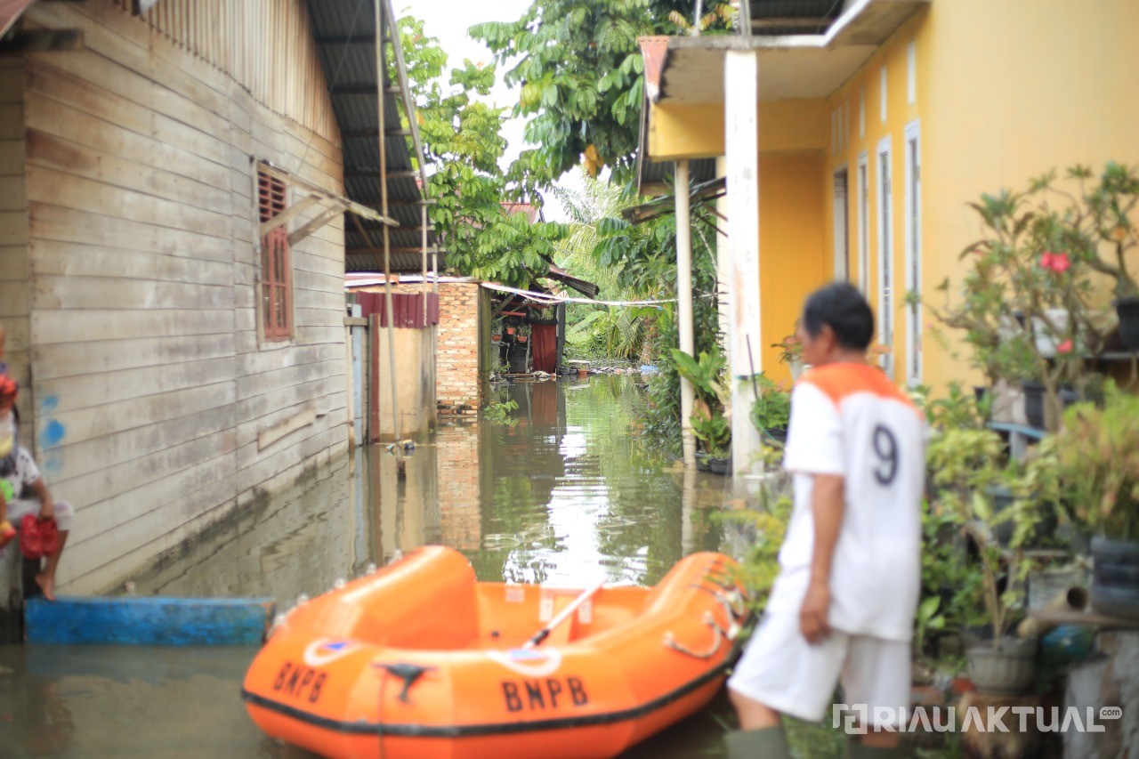 PUPR Sebut Luapan dari Sungai Siak Jadi Salah Satu Penyebab Banjir di Pekanbaru