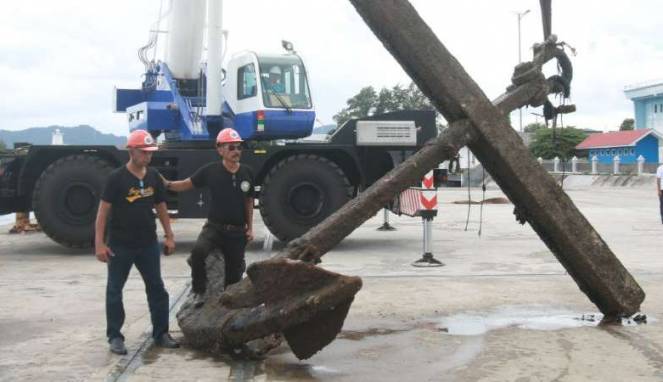 Wiih.. Jangkar Raksasa Ditemukan di Perairan Sabang