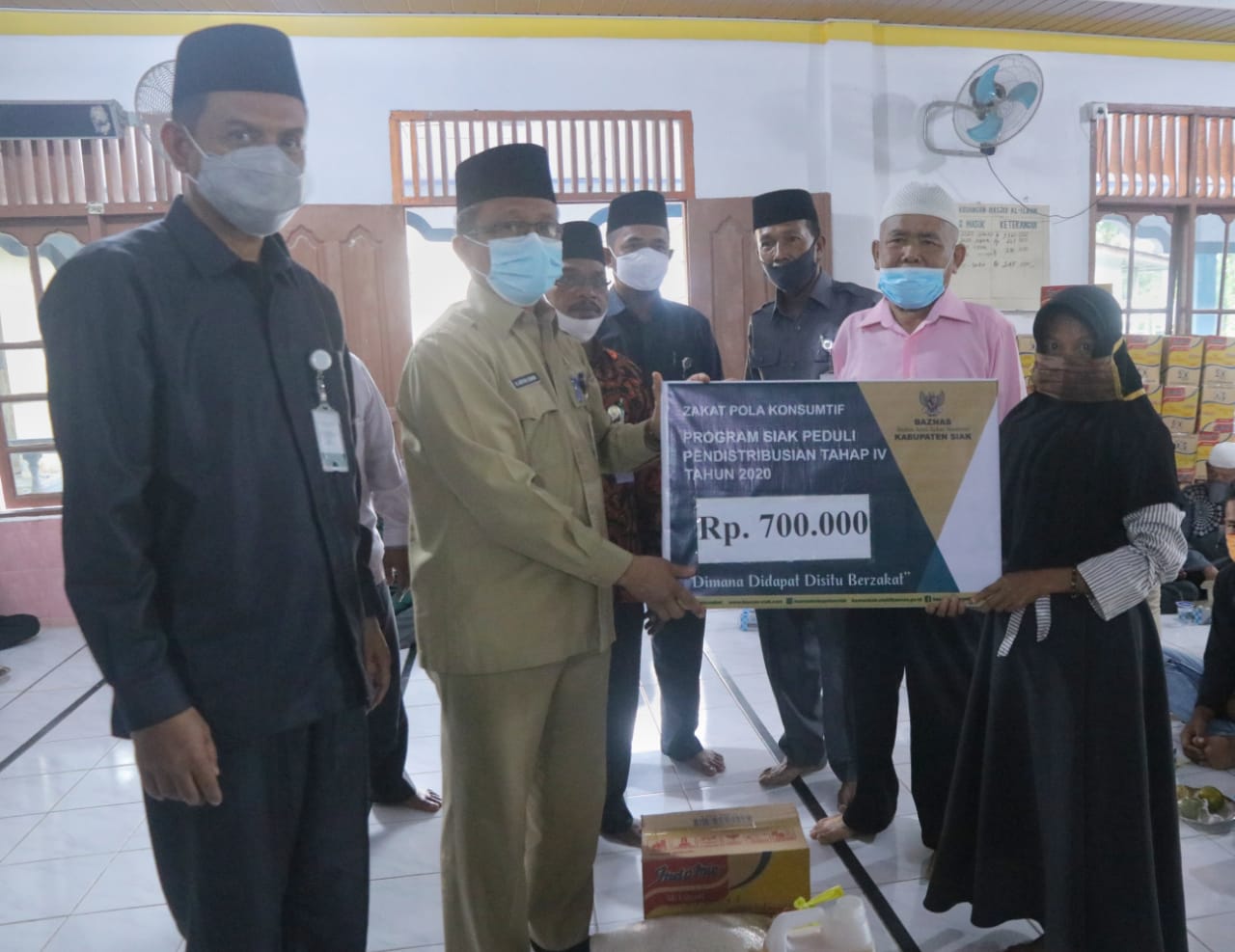 Sekdakab Siak Arfan Usman: Program Baznas Siak Membantu Kurangi Angka Kemiskinan