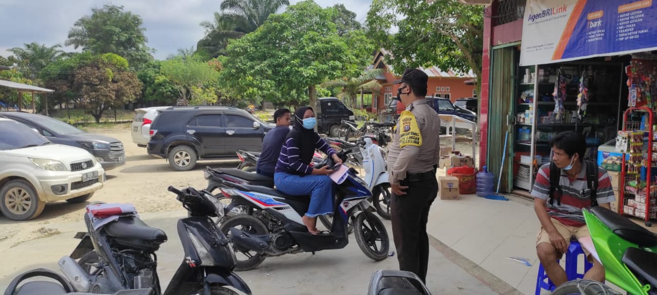 Polsek Langgam Giatkan Patroli di Wilayah Binaan, Cegah Aksi Kriminal