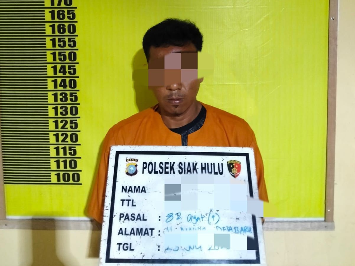 Suka Sesama Jenis, Pria di Siak Hulu Kampar Cabuli Anak di Bawah Umur Ditangkap Polisi