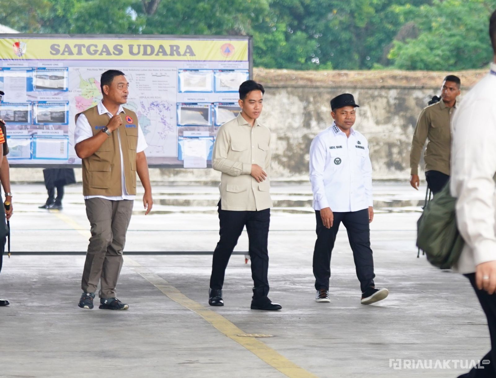 Tiba di Pekanbaru, Wapres Gibran akan Tinjau Sejumlah Lokasi