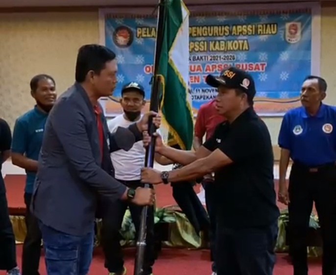 26 Pengurus APSSI Riau Dilantik, Ini Pesan Ketua APSSI Pusat dan Kadispora Riau
