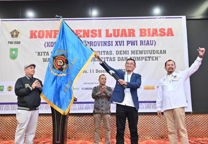 SK PWI Pusat Turun, Berikut Susunan Kepengurusan PWI Riau Periode 2023-2028