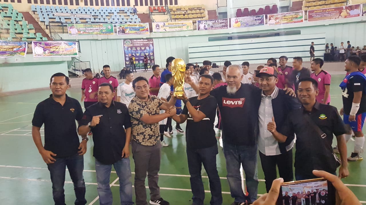 BBFC B Juarai Open Turnamen Futsal Forwari Cup I