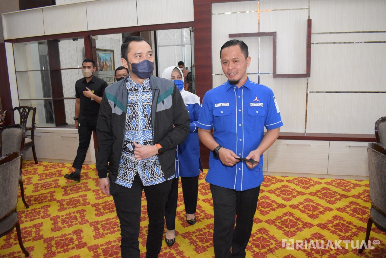 Kunjungan Ibas Ke Kota Pekanbaru Beri Semangat dan Motivasi 