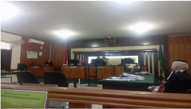 Hakim Sakit, Sidang Vonis Mantan Bupati Kuansing Ditunda