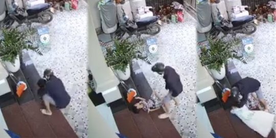 Waspada! CCTV Rekam Penculikan Anak, Dibius Lalu Dimasukkan Karung