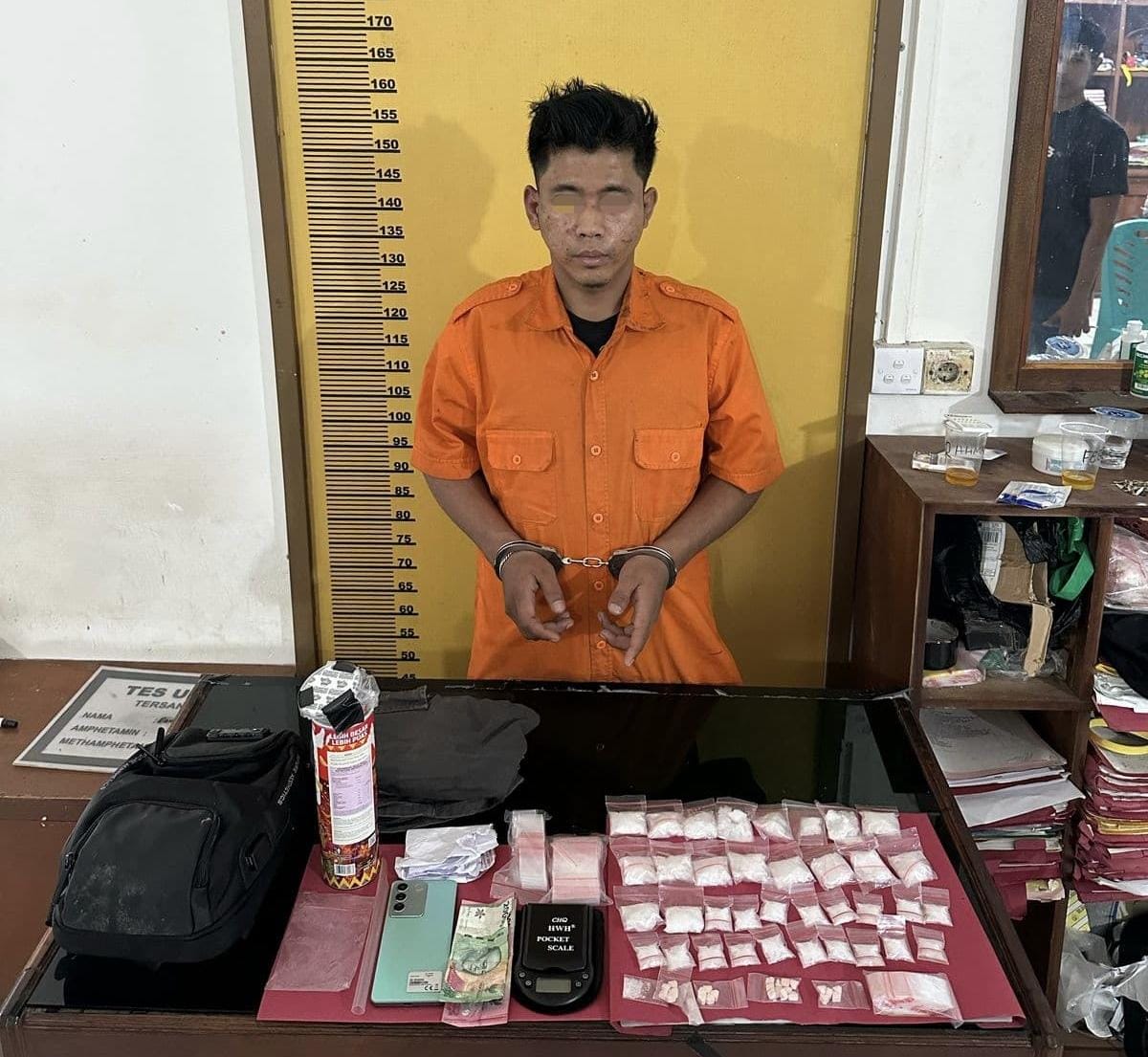 Terjebak Jejak Kelam Ayahnya, Rahmat Hidayat Ditangkap dengan 300 Gram Sabu