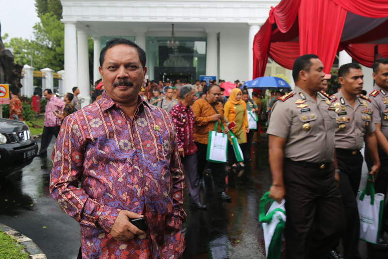 Dipimpin Presiden RI, Sekda Inhil Hadiri Rakornas Pengendalian Karhutla di Istana Negara