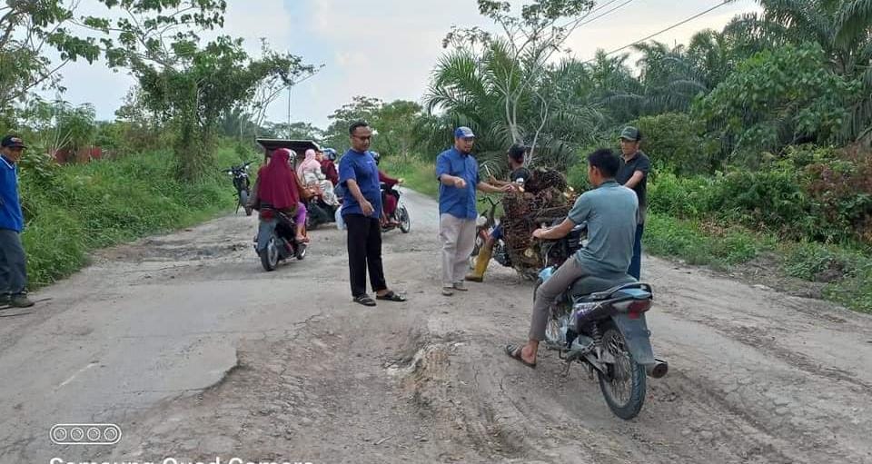 Tahun 2023, Pemkab Siak Anggarkan Rp 3 Miliar Untuk Perbaikan Jalan di Kecamatan Pusako