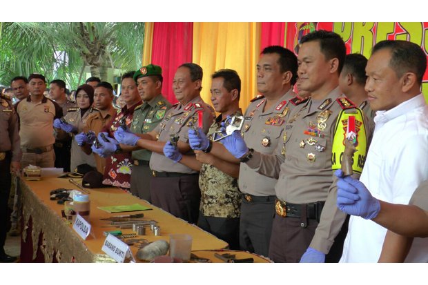 Home Industry Senjata Api Rakitan di Lampung Timur Digerebek