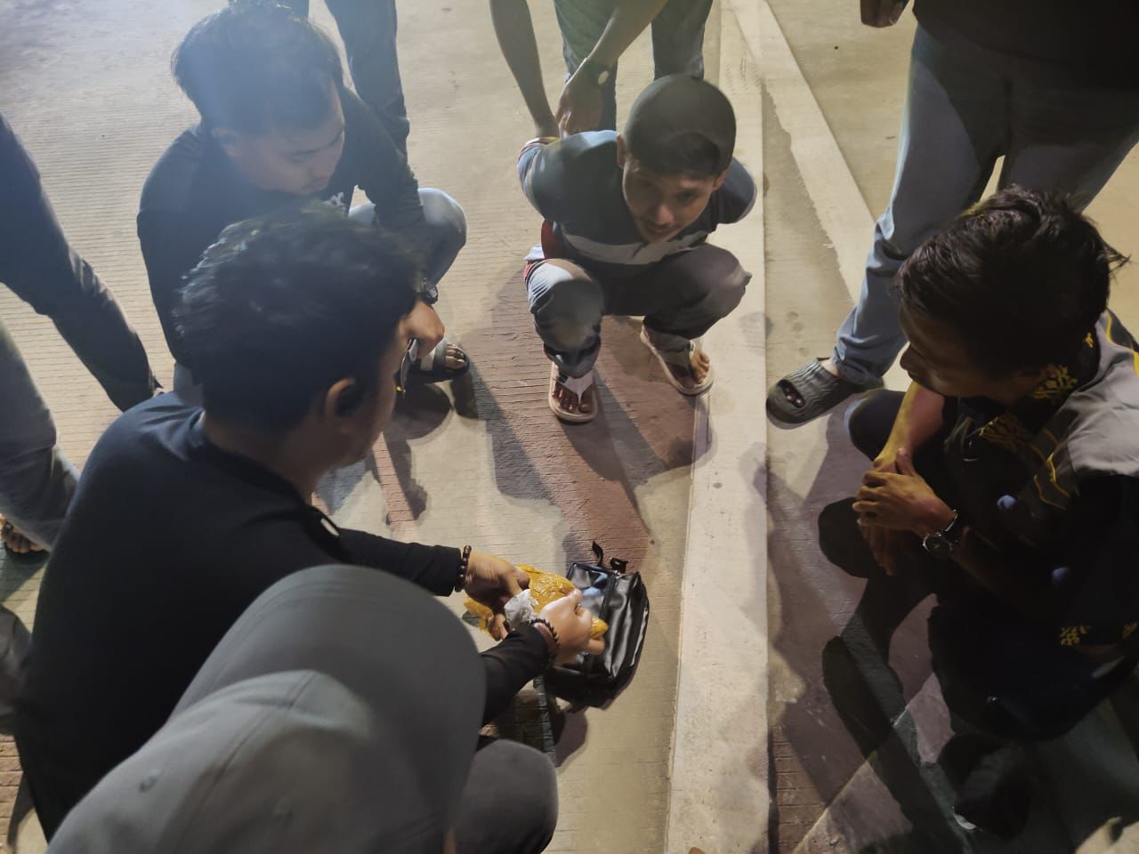 Dua Pria Ditangkap di Tol Bangkinang, Bawa Hampir 300 Gram Sabu