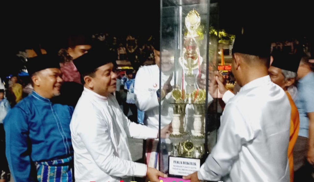 Wabup Syafaruddin Poti Tutup MTQ ke-17 Ujung Batu, Desa Pematang Tebih Raih Juara Umum