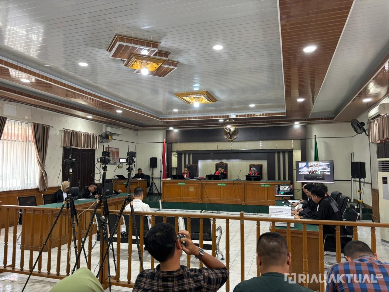 Sidang Korupsi Eks Pj Wali Kota Pekanbaru, Risnandar Menyesal dan Minta Dibebaskan