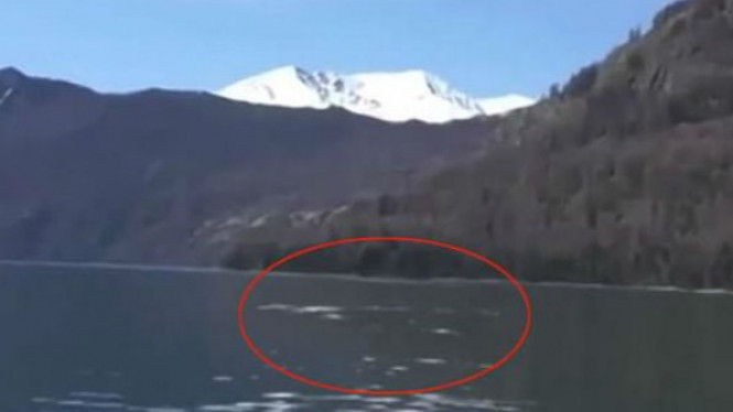 Rekaman Menakutkan, Makhluk Misterius Bersembunyi di Danau