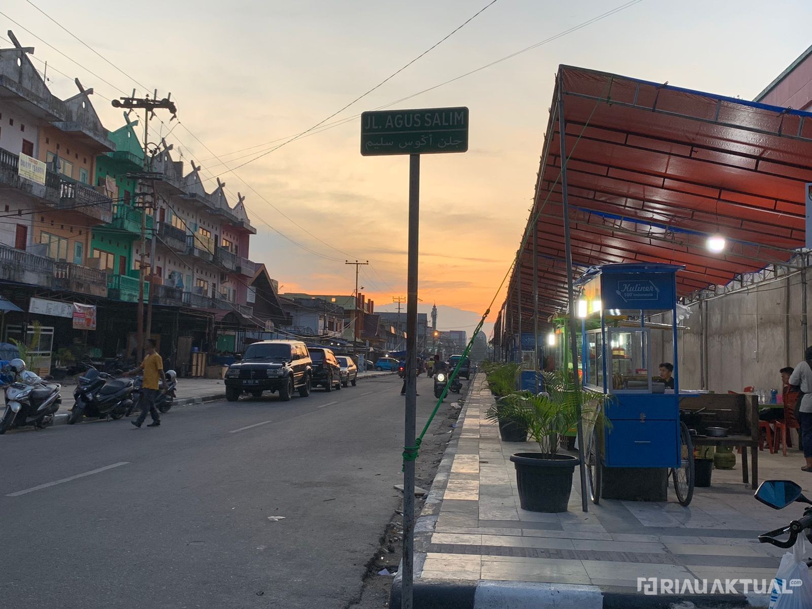 Kawasan Agus Salim Masih Jauh Dari Yang Diharapakan, Disperindag Minta Pedagang Bekreasi