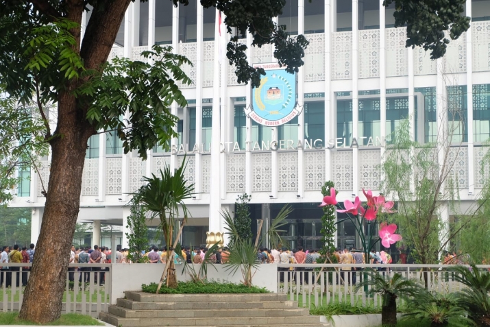 Sekda Inhil Pelajari Sistem Adminduk Kota Tangerang Selatan