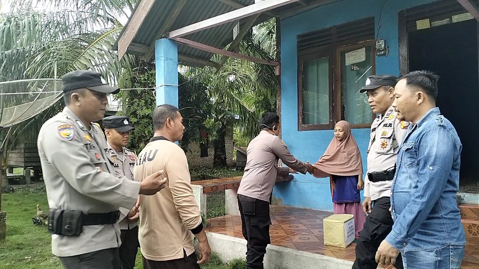 Polres Rohil Jamin Disabilitas dapat Salurkan Hak Suaranya di Pemilu