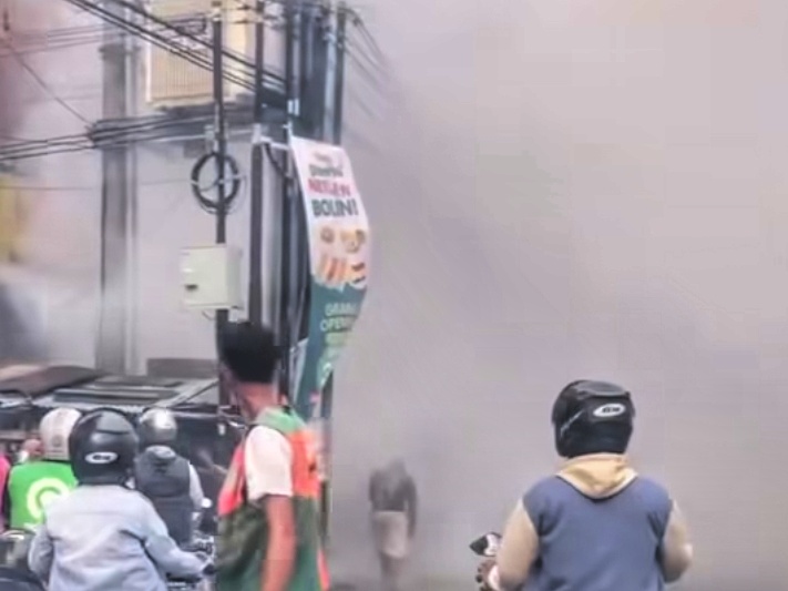 Kebakaran Ruko Terjadi Lagi di Jalan Nangka Pekanbaru