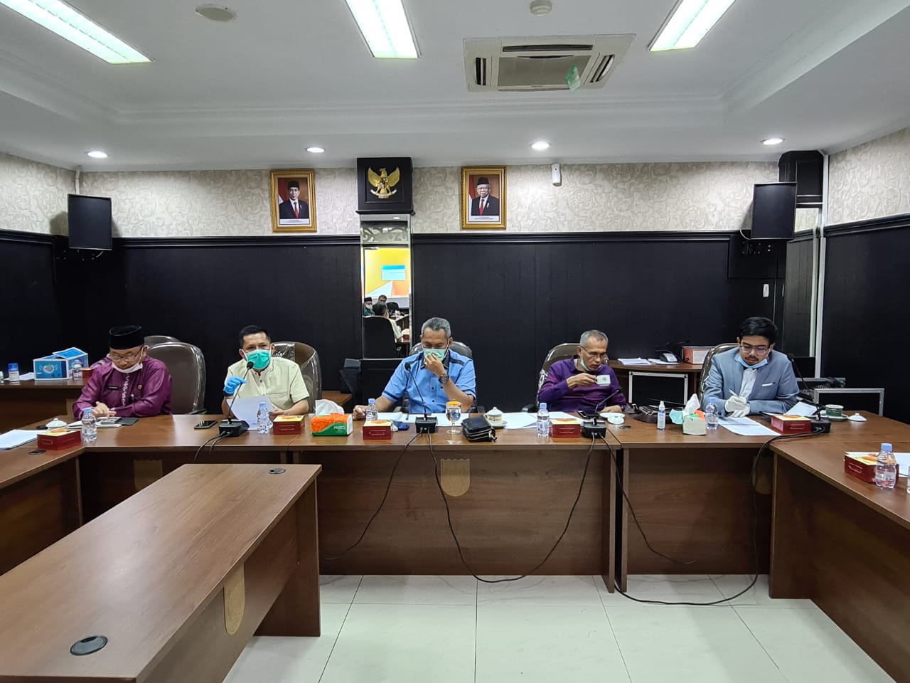 Pimpinan DPRD Pekanbaru dan Pemko Gelar Rapat, Bahas Pergeseran Anggaran Hingga Persediaan Pangan