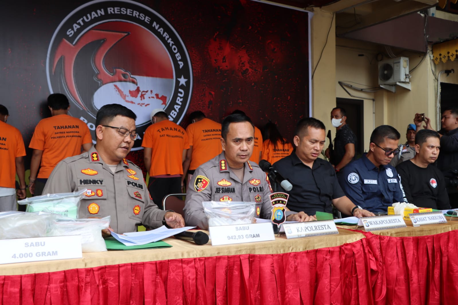 Sindikat Narkotika Diringkus, Satu Pelaku Diduga Karyawan Rumah Sakit Swasta di Pekanbaru