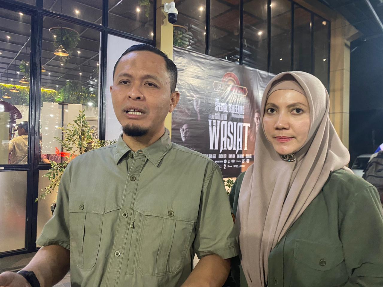 Dukung Film Produksi Anak Pekanbaru, Agung Nugroho Hadiri Special Screening 'Wasiat'
