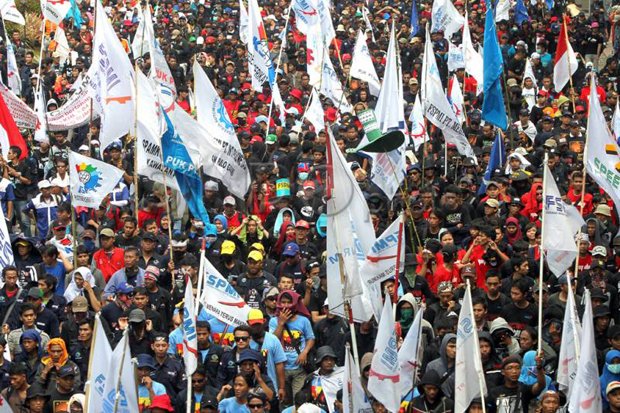 Polisi Libatkan Bawaslu Awasi Aksi May Day 2018