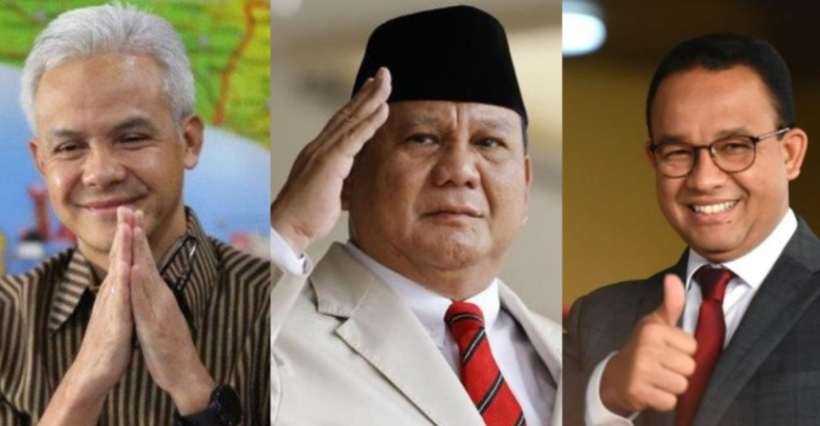 Survei Polling Institute Terbaru, Prabowo dan Ganjar Berimbang, Anies Makin Jauh