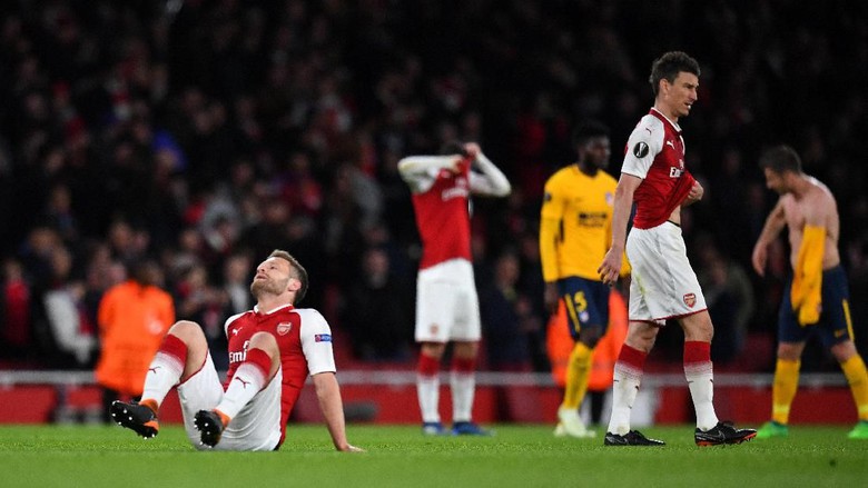 Imbang dengan 10 Pemain Atletico, Penyesalan untuk Arsenal
