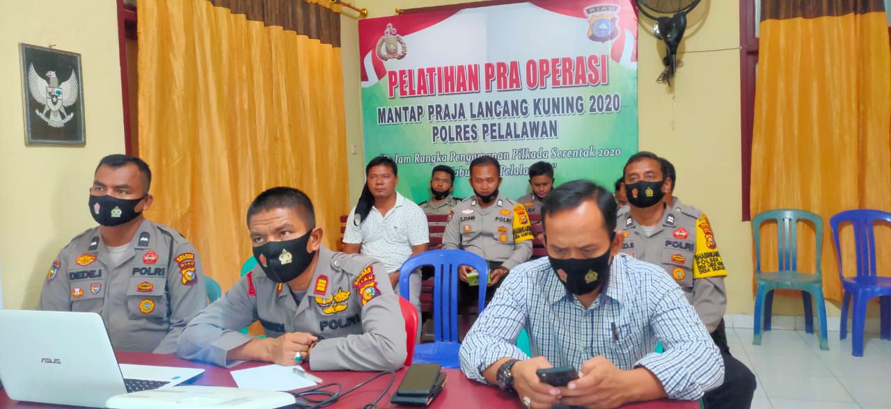 Personil Polsek Ukui Ikuti Pelatihan OPS Mantap Praja Lancang Kuning