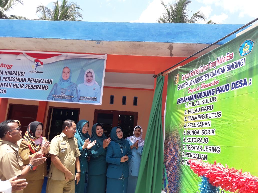 Dua Gedung Baru PAUD Akan dibangun Tahun ini di Kuantan Hilir Seberang