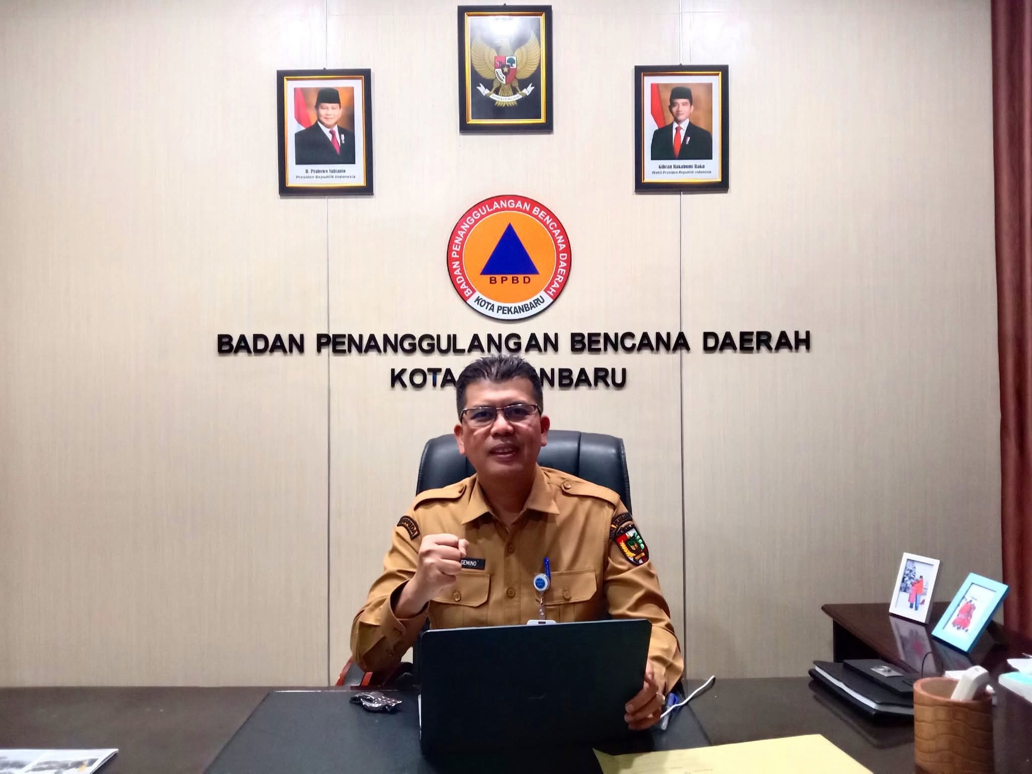 Empat Rumah di Pekanbaru Diterpa Puting Beliung, BPBD Lakukan Pendataan