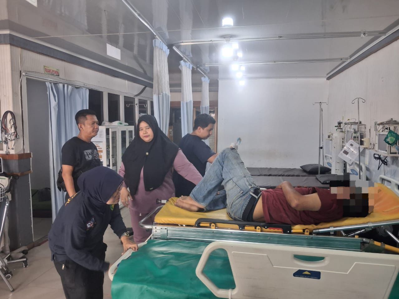 Kepergok Curi Motor di Kampar, Warga Pekanbaru Nyaris Tewas Diamuk Massa