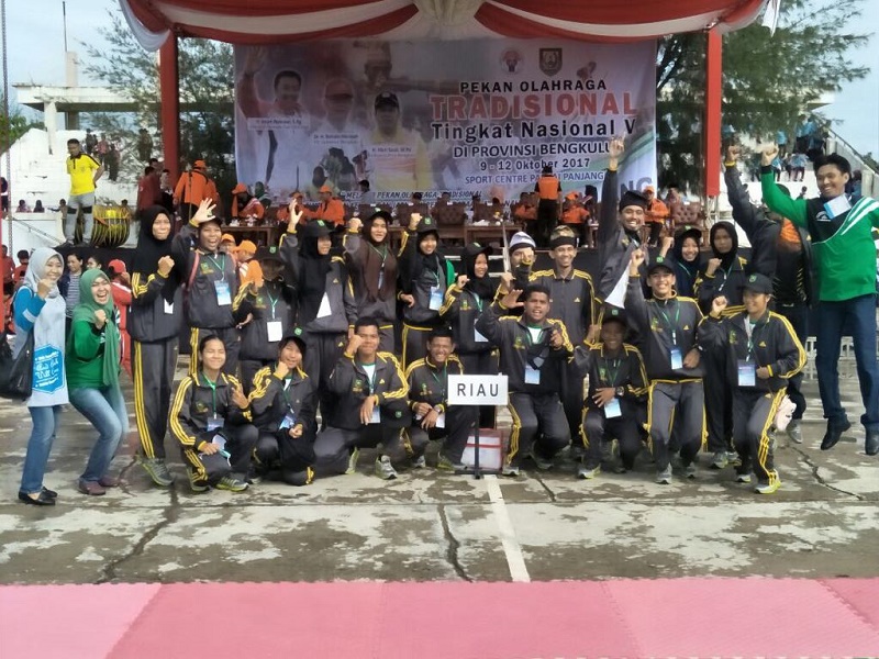 Riau Bersaing di Pekan Olahraga Tradisional Nasional