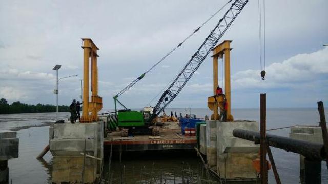 MB Roro Air Putih Dipasang,  Kadishubminfo : Ini Barang Baru Bukan Bekas