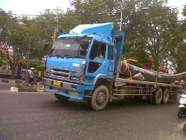 Akhirnya !! Dishub Pekanbaru Peringatkan Truck Bertonase 8 Ton Dilarang Masuk Kota