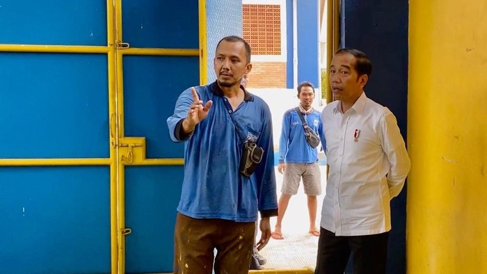 Jokowi Sidak Diam-diam ke Waduk Pluit