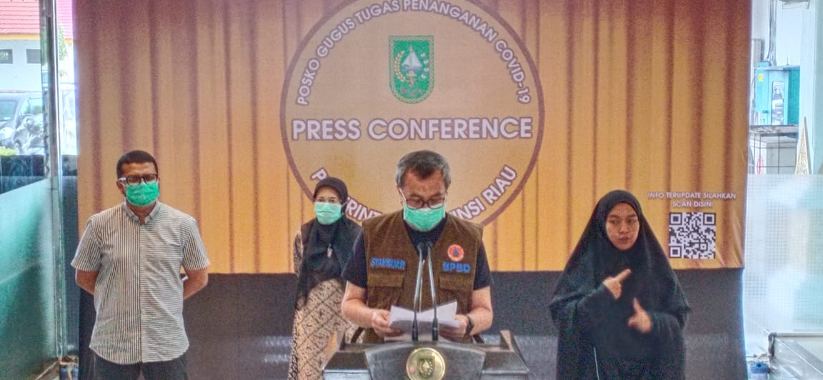 Breaking News: Ada 8 Penambahan Pasien Covid-19 di Riau Hari ini 