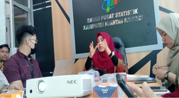 BPS Kuantan Singingi Gelar Workshop Bersama Insan Pers untuk Peningkatan Literasi Statistik