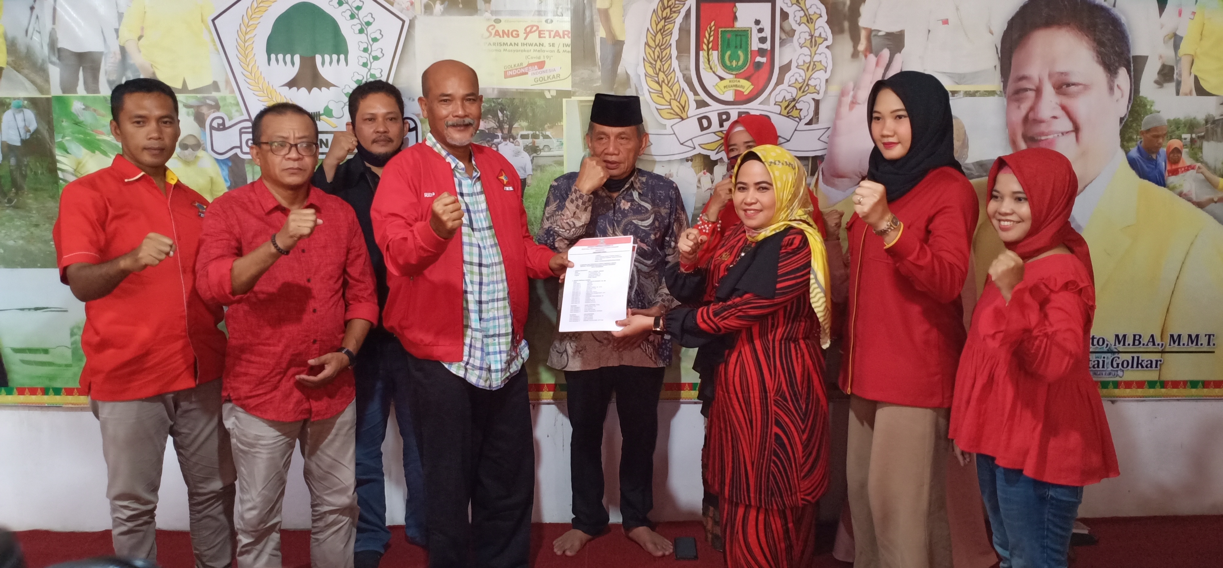 Ida Resmi Kantongi SK Ketua SOKSI Pekanbaru