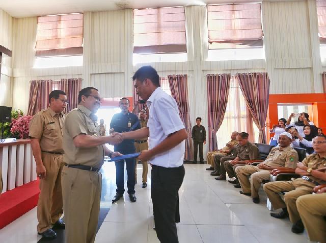 Alhamdulillah, 66 Dokter dan Bidan PTT Kepulauan Meranti Terima SK Pengangkatan CPNS