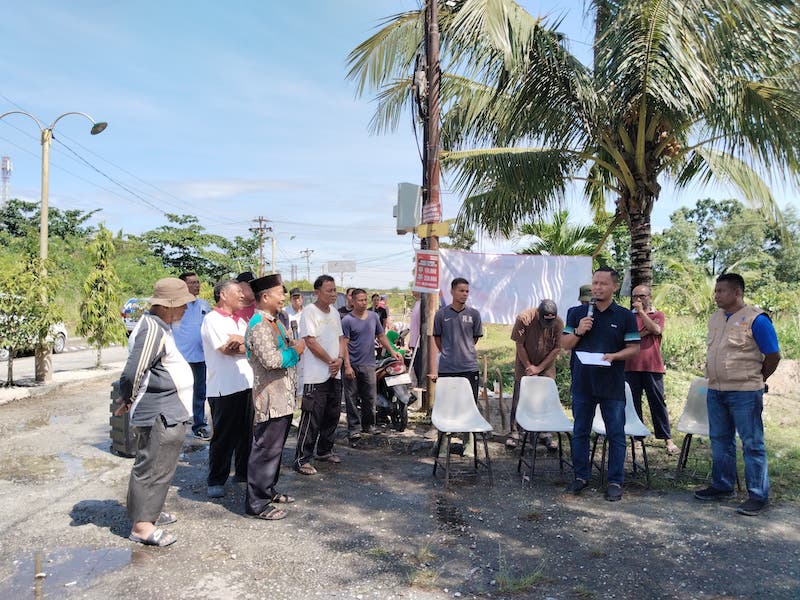 Agung Nugroho Bertekad Wujudkan Rumbai Aman dan Maju