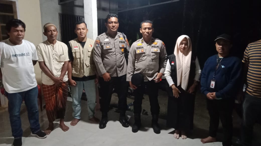 Personil Gabungan Polres Kuansing Gelar Pengamanan Kampanye Pilkada 2024