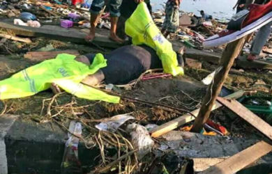 Merinding, Video Korban Tsunami Palu, Mayat Berserakan di Pantai Talise